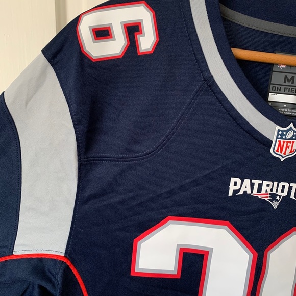Patriots Sony Michel Jersey - Picture 4 of 5